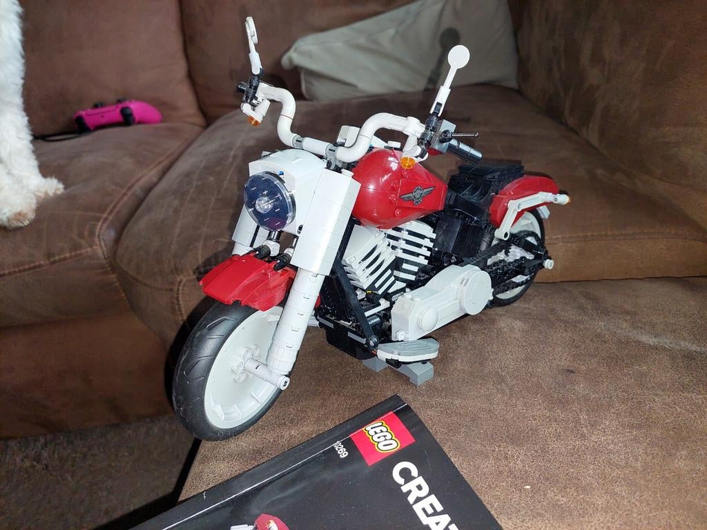 Lego harley davidson (10269), Ophalen of Verzenden, Gebruikt, Complete set, Lego