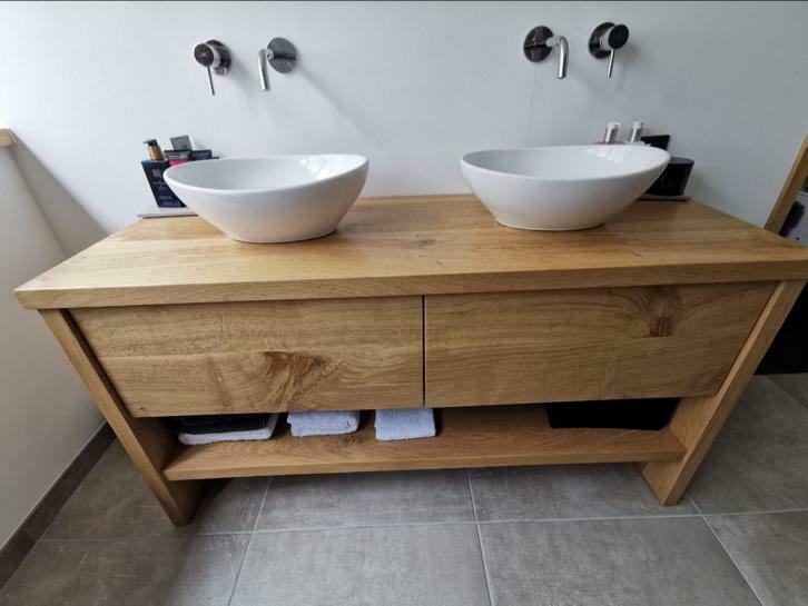 Meubelen op maat gemaakt van massief hout, eikenhout, noten, Huis en Inrichting, Tafels | Eettafels, Nieuw, Ovaal, Eikenhout, Ophalen of Verzenden