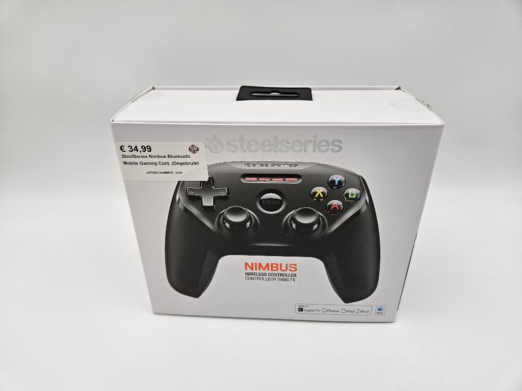 SteelSeries Nimbus Bluetooth Mobile Gaming Cont. |Ongebruikt, Ophalen of Verzenden, Nieuw, SteelSeries