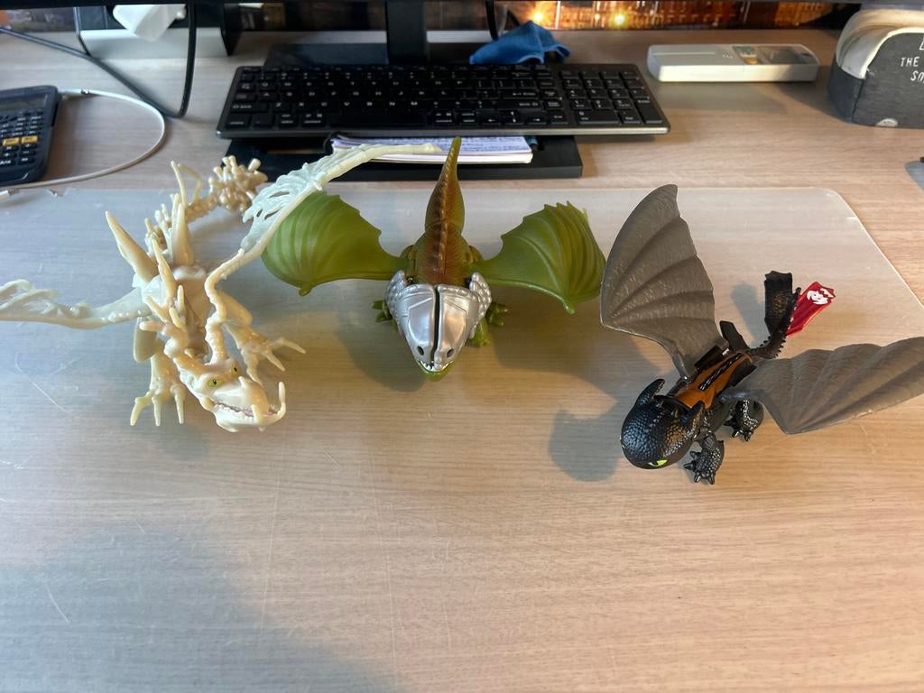 Hoe tem je een draak - Actiefiguren Set, Ophalen of Verzenden, Gebruikt