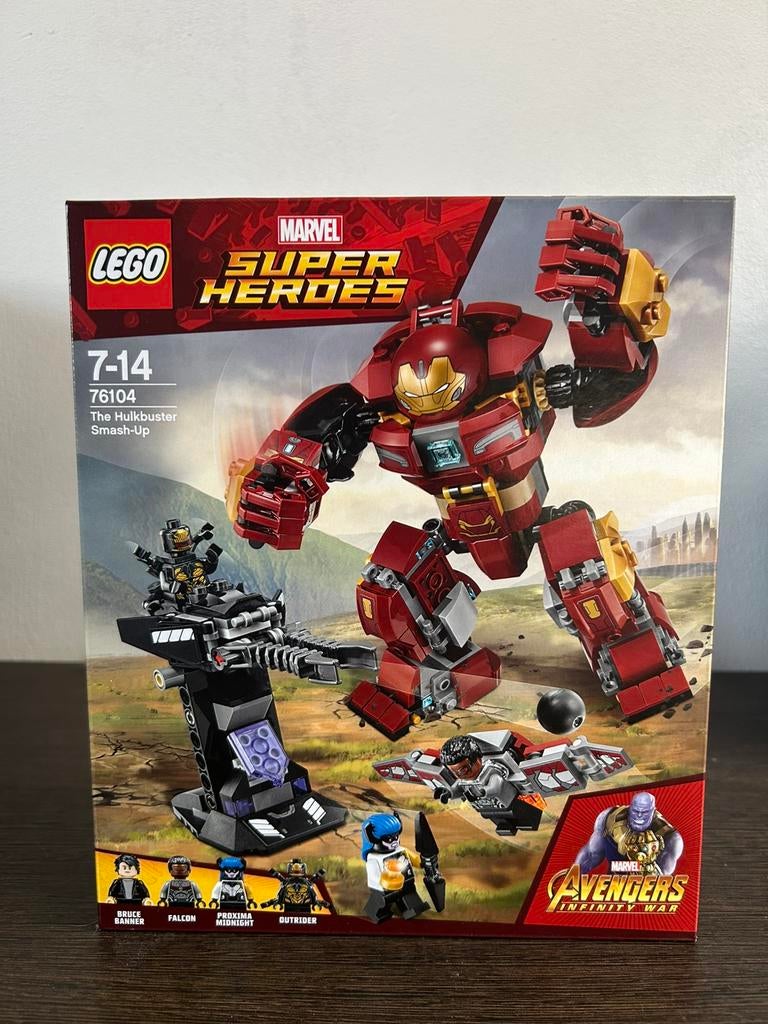 Lego 76104 Super Heroes The Hulkbuster Smash-Up, Kinderen en Baby's, Speelgoed | Duplo en Lego, Ophalen of Verzenden, Zo goed als nieuw