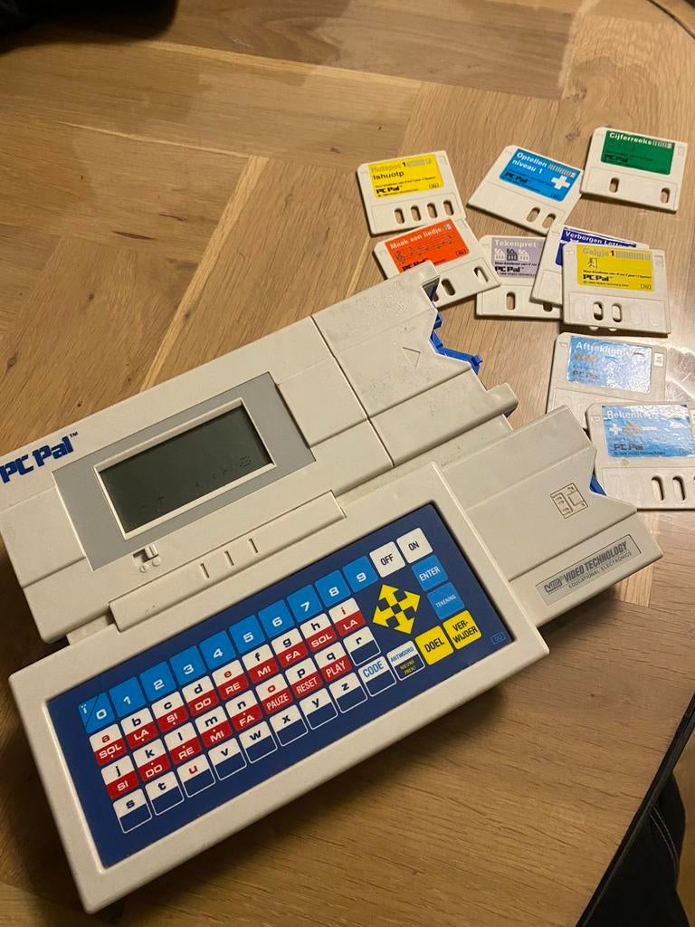 V-tech 1989 nintendo gameboy pc pal retro educatie kinderen, Verzenden, Zo goed als nieuw