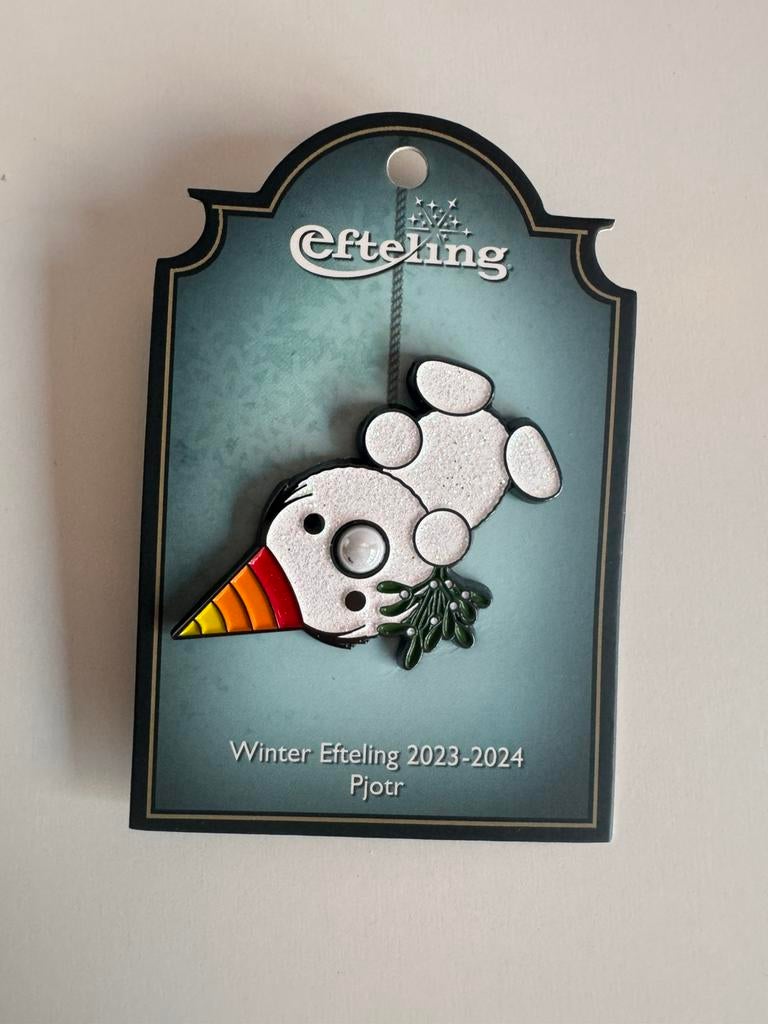 Pjotr 2023-2024 winter Efteling pin, Ophalen, Nieuw, Button of Speldje