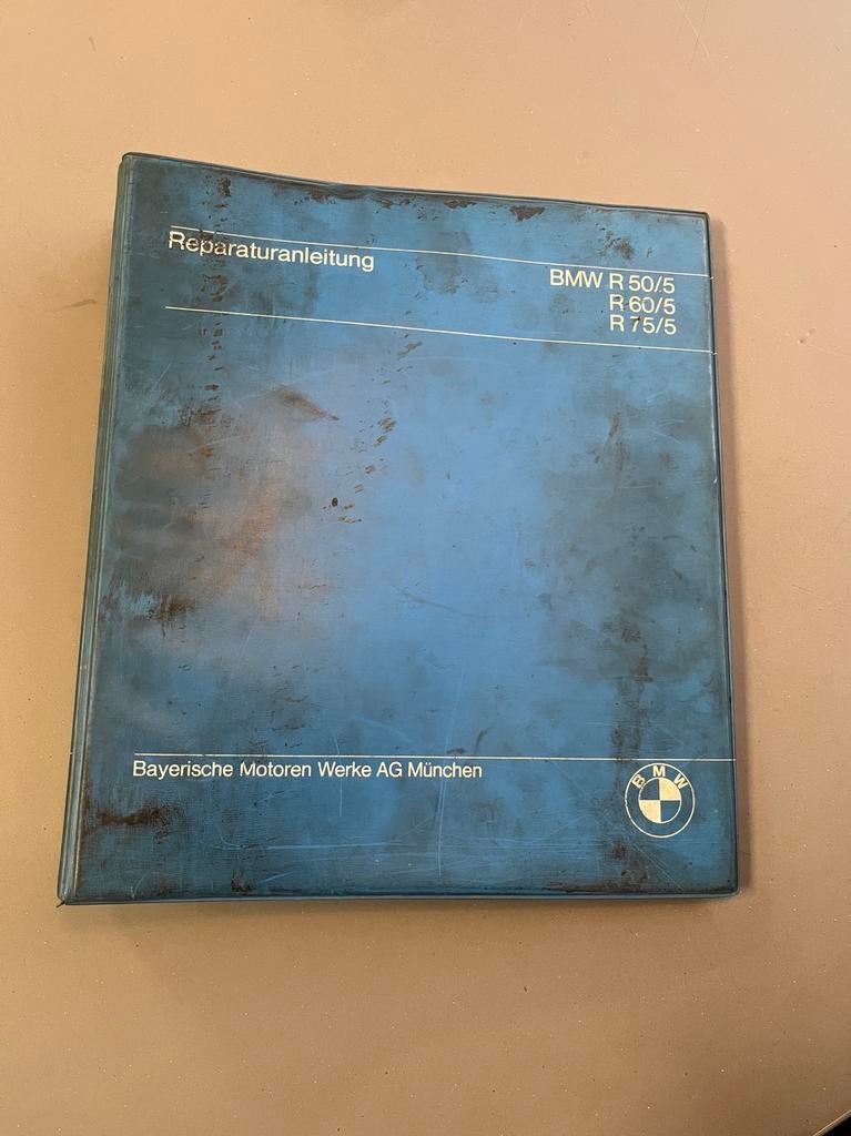 Reparaturanleitung BMW R50/5, R60/5 en R75/5., Ophalen of Verzenden, Gebruikt