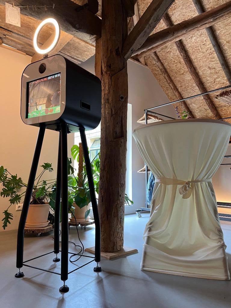 Photobooth bruiloft, Ophalen of Verzenden, Zo goed als nieuw, Geboorte of Huwelijk