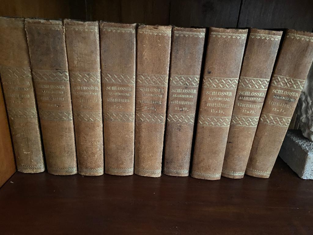 Algemeene Geschiedenis 18-delig meesterwerk van G.L. Kriegk, Boeken, Gelezen, 19e eeuw, Europa, Ophalen of Verzenden