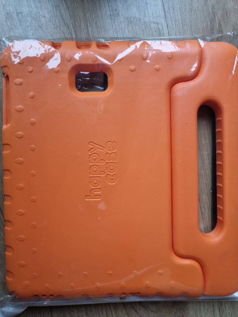 HappyCase Samsung Galaxy Tab A 10.1 Kinder Tablet Hoes, 10 inch, Ophalen of Verzenden, Zo goed als nieuw, Bescherming achterkant