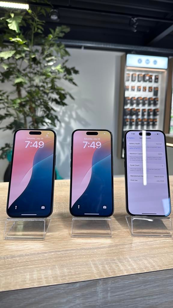  Apple iPhone 16 256GB Nieuw - Zwart incl. 2 jaar garantie, Telecommunicatie, 256 GB, Zwart, Nieuw, IPhone 16