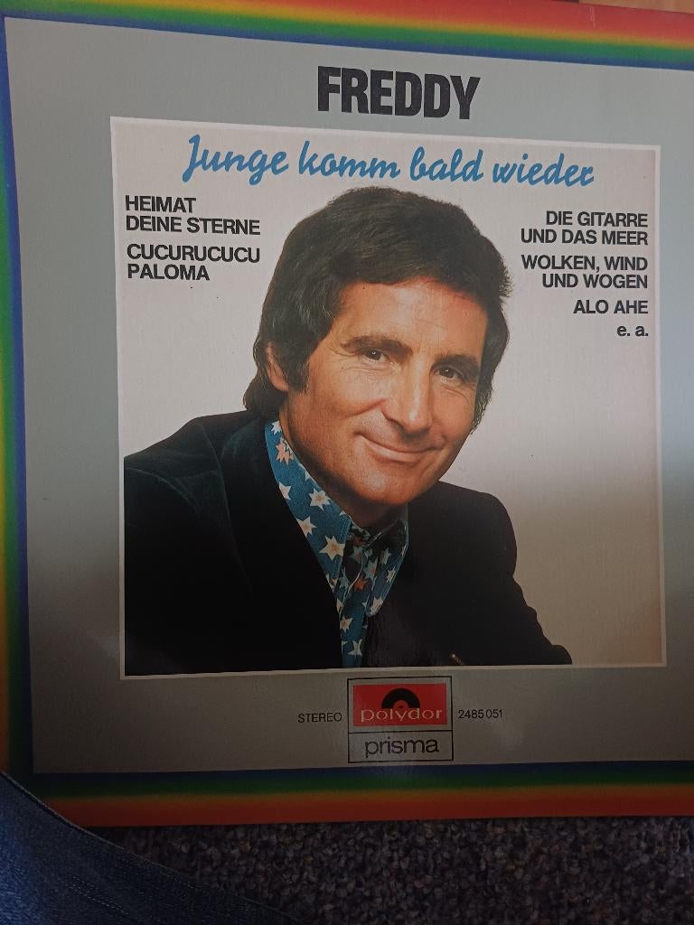 Elpees Freddy breck freddy quinn, Cd's en Dvd's, Ophalen of Verzenden, Gebruikt, Pop