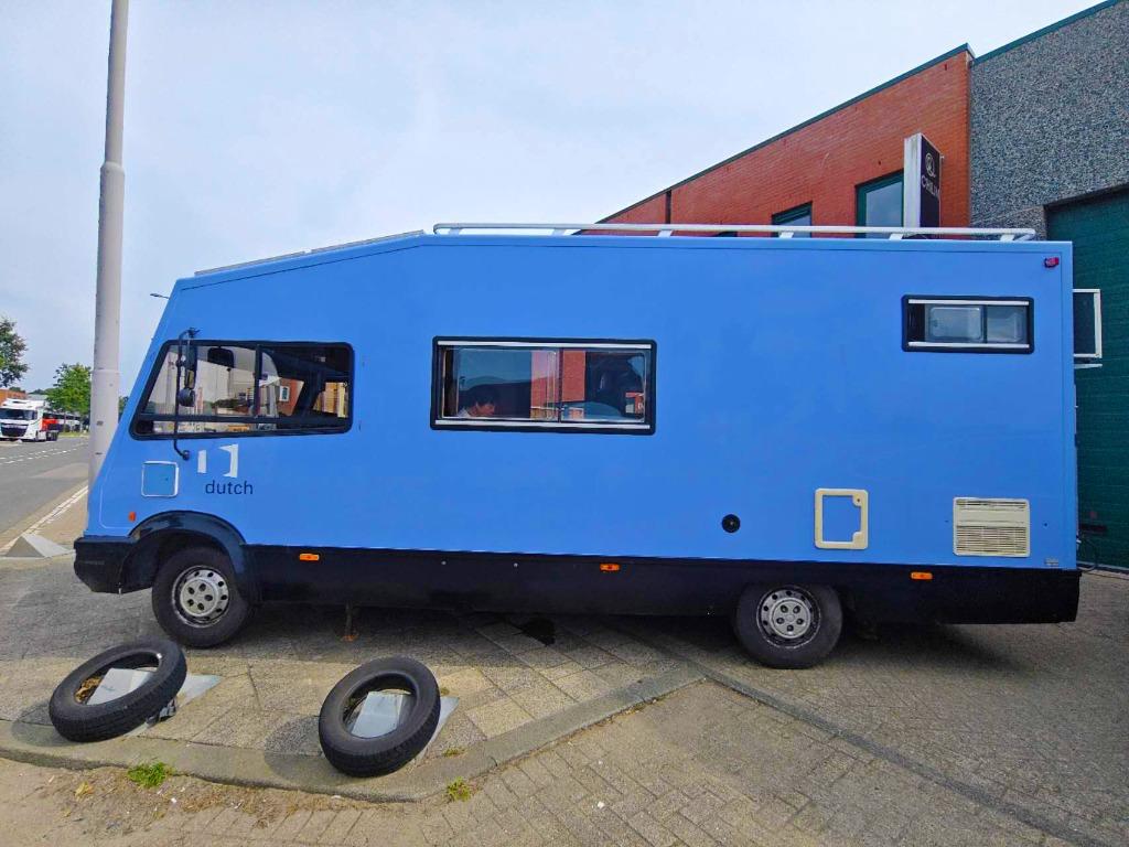 Fia Ducato Camper | Zonnepanelen | Airco | gasvrij | offgrid, Fiat, Treinzit, Particulier, Kluisje