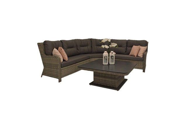 Loungeset sandigo opruiming magazijn, Ophalen, Zo goed als nieuw, Wicker, Bank