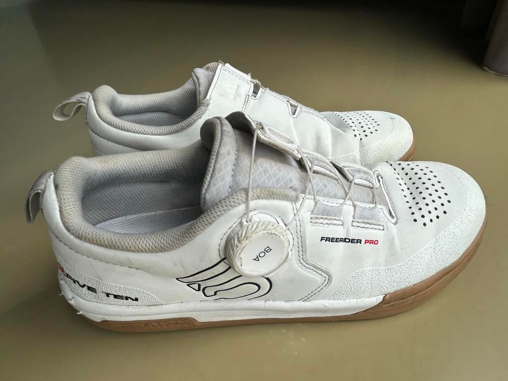 FiveTen Freerider Pro MTB schoenen - Maat 40, Ophalen of Verzenden, Gedragen, Wit, Sportschoenen