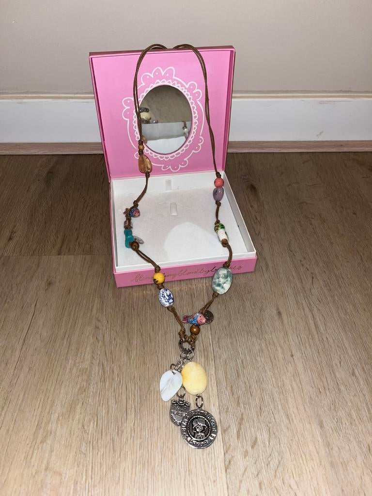 Ketting Blond Amsterdam, Sieraden, Tassen en Uiterlijk, Ophalen, Zo goed als nieuw, Overige materialen