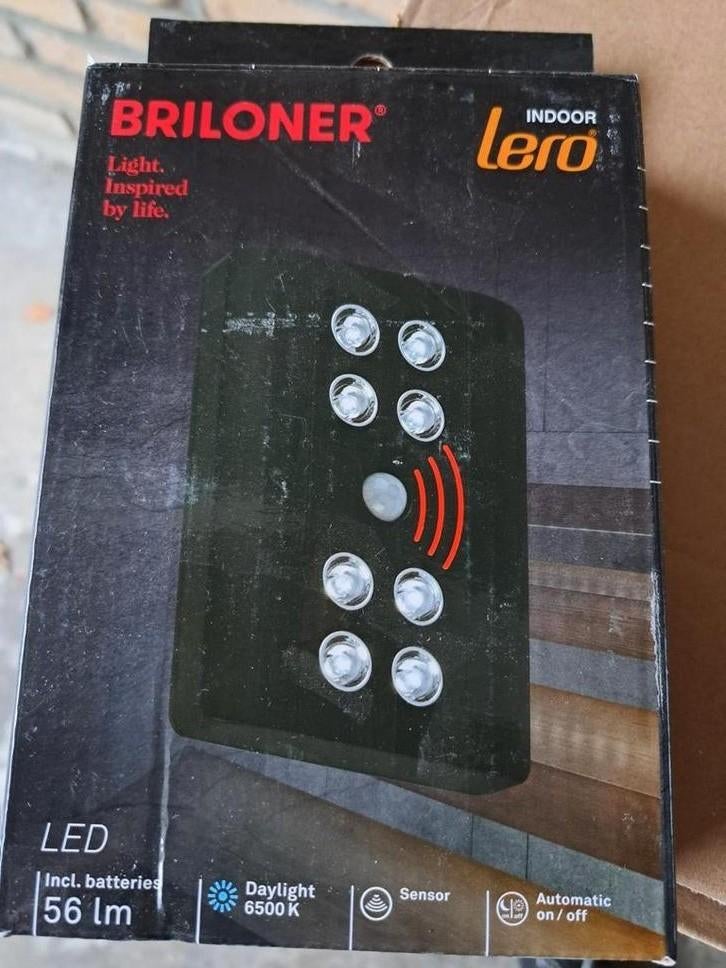 Briloner Lero LED Lamp met Sensor - Nieuw in Doos, Kunststof, Nieuw, Ophalen of Verzenden, Minder dan 100 cm
