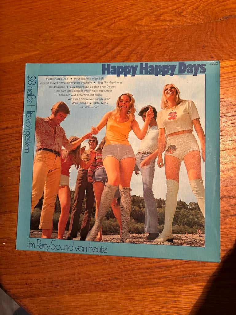 Happy Happy Days - Vinyl LP, Ophalen of Verzenden, Zo goed als nieuw, 12 inch, Poprock