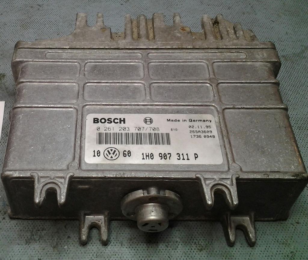 ECU herstelling BOSCH 0261203707 VW SEAT, Ophalen of Verzenden, Gebruikt, Seat