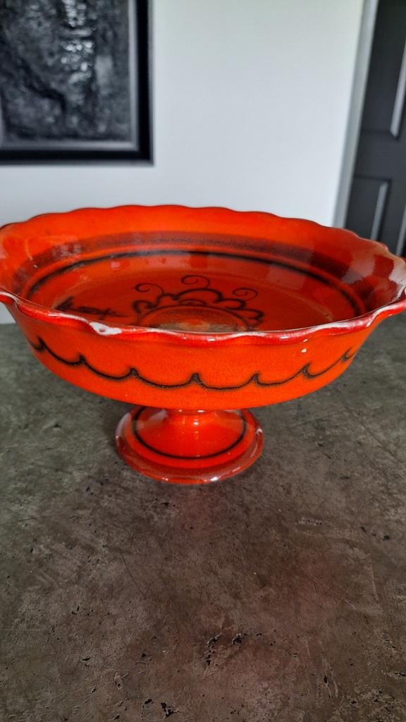 Fruitschaal Vintage Flora Gouda, Ophalen of Verzenden