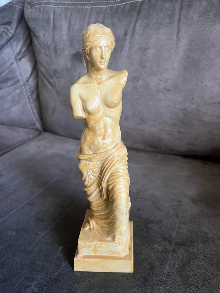 Vintage Beeldje Venus van Milo Italie., Ophalen of Verzenden, Zo goed als nieuw, Mens