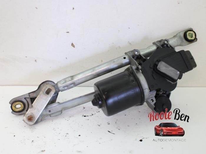Ruitenwismotor + Mechaniek van een Peugeot 107, Gebruikt, -, -, Ophalen of Verzenden