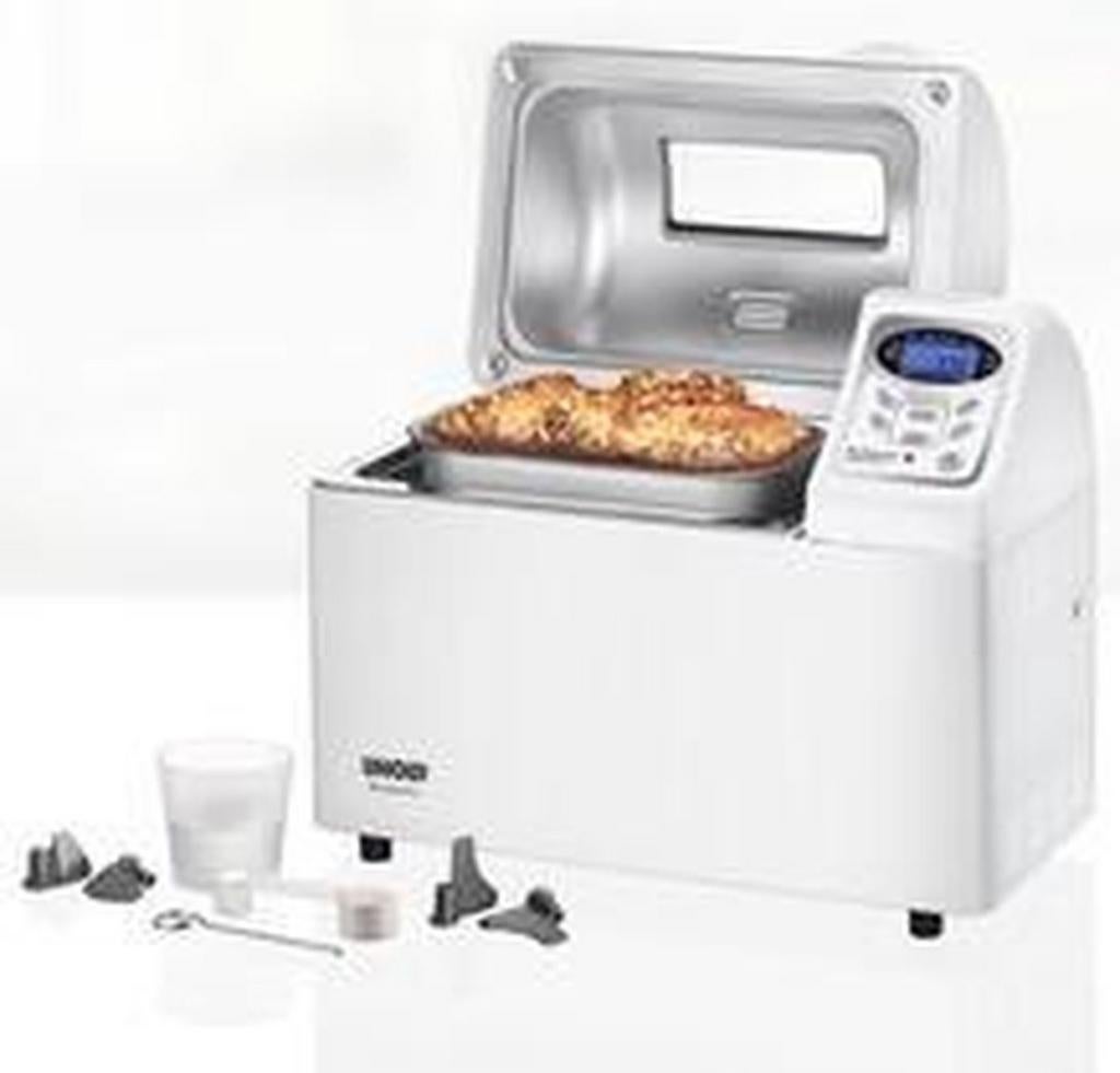Unold Backmeister 68511 Broodbakmachine, Witgoed en Apparatuur, Broodbakmachines, 800 tot 1200 gram deeg, Ophalen, Met timer, Gebruikt