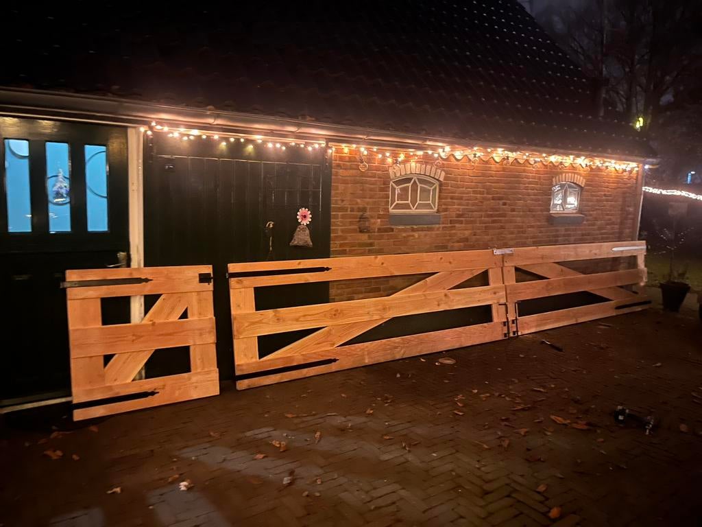 Landbouw hekken, Ophalen of Verzenden, Zo goed als nieuw, Hout, Tuinhek