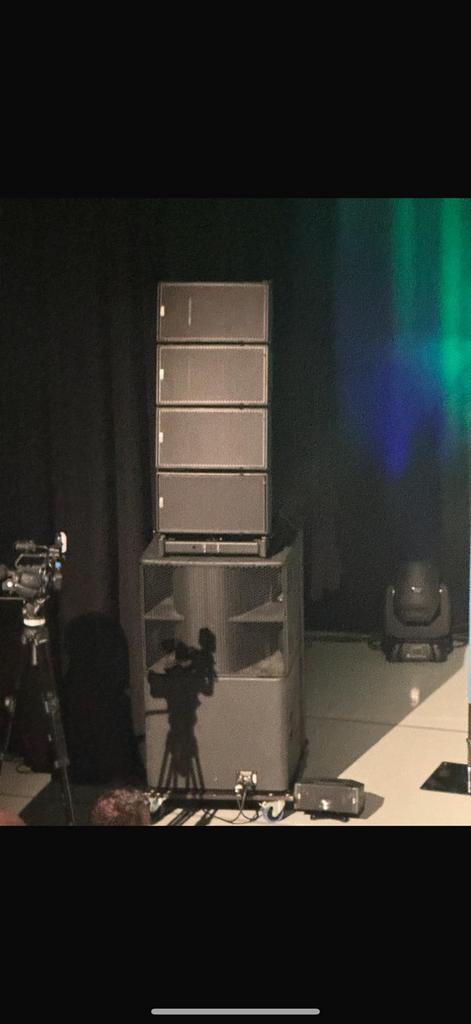 4x NEXO L18 subwoofer, Audio, Tv en Foto, Luidsprekers, Subwoofer, Zo goed als nieuw, 120 watt of meer, Ophalen