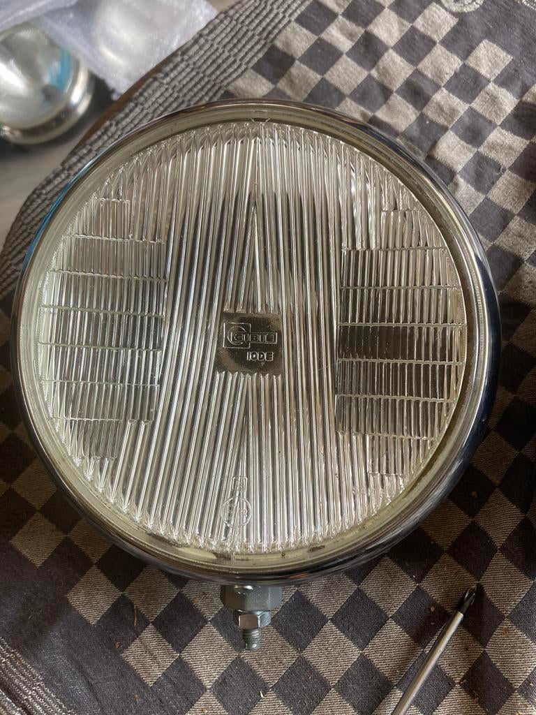 Oldtimer 2 Cibie breedte stralers Super Oscar 22 cm, Auto-onderdelen, Verlichting, Ophalen of Verzenden, Gebruikt