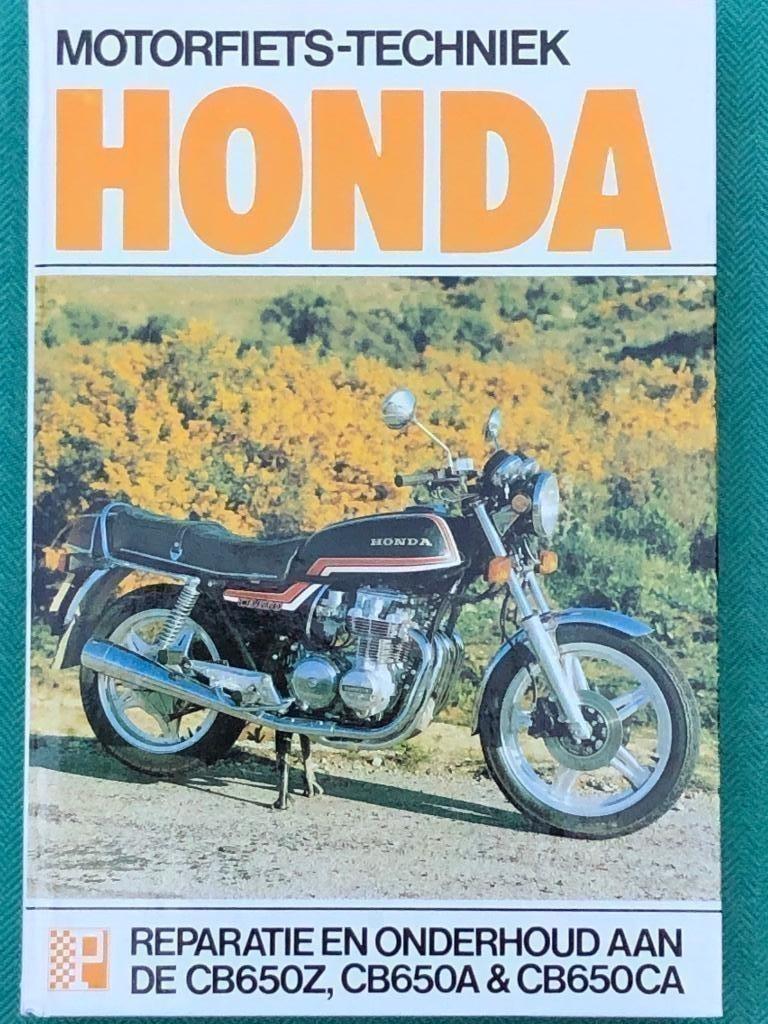 werkplaatshandboek HONDA CB650 1978-1980 **NIEUW & NL €16,90, Motoren, Handleidingen en Instructieboekjes, Ophalen of Verzenden