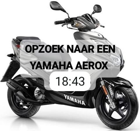 Yamaha Aerox New Shape 2 Takt - vanaf 2013, Fietsen en Brommers, Scooters | Yamaha, Tweetakt, Gebruikt, Aerox, Maximaal 45 km/u