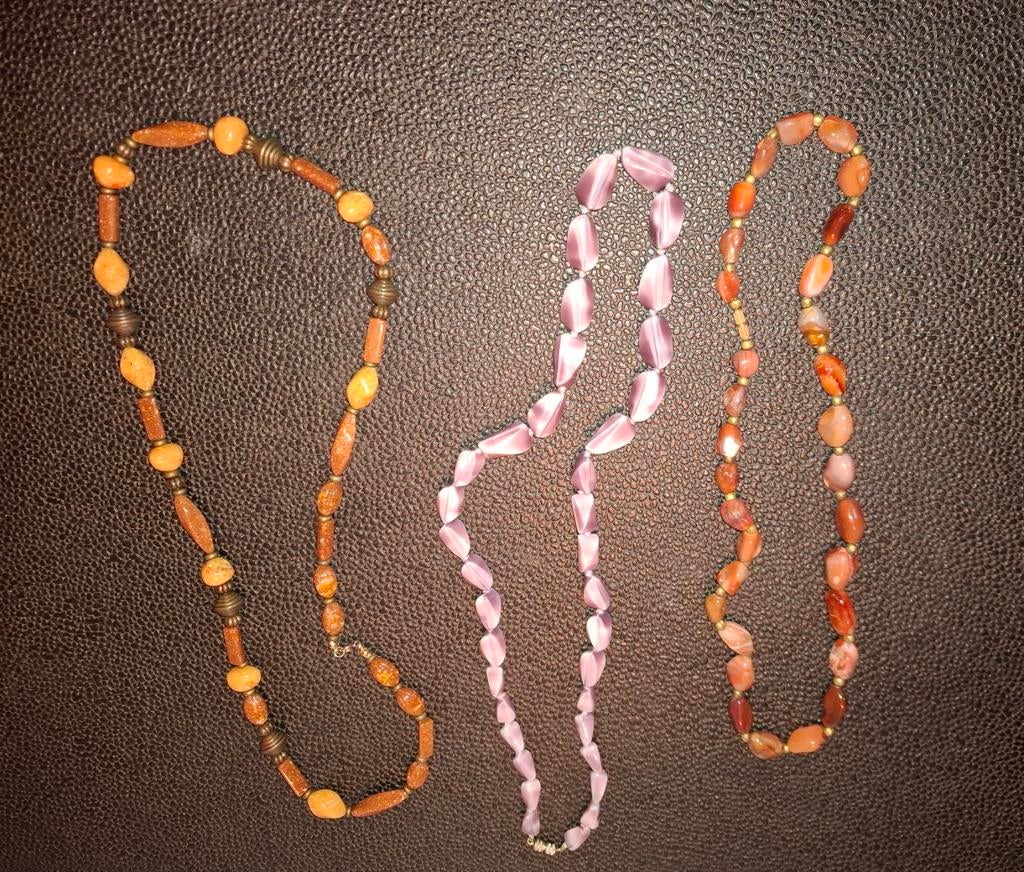 Kralenketting, Ophalen of Verzenden, Zo goed als nieuw, Overige materialen