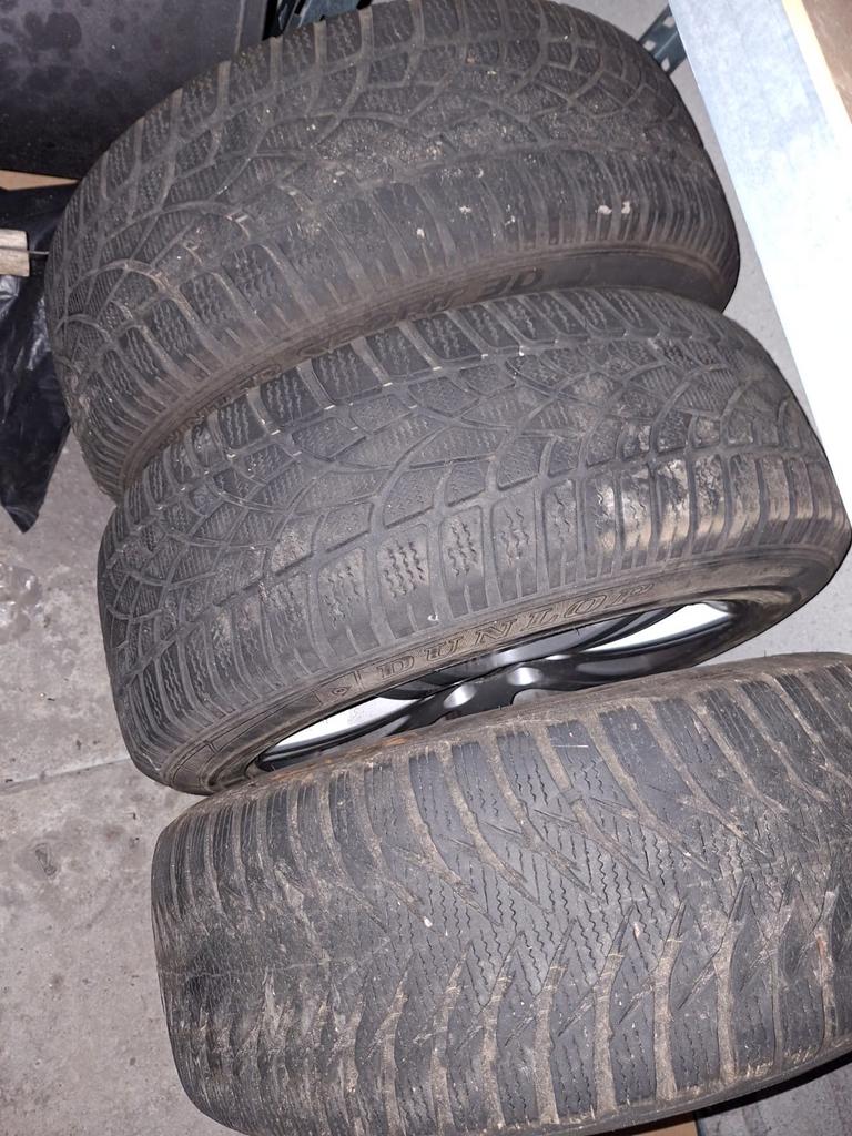 Winterbanden met Aluminium Velgen, Auto-onderdelen, Banden en Velgen, Ophalen, Gebruikt, Overige, Banden en Velgen