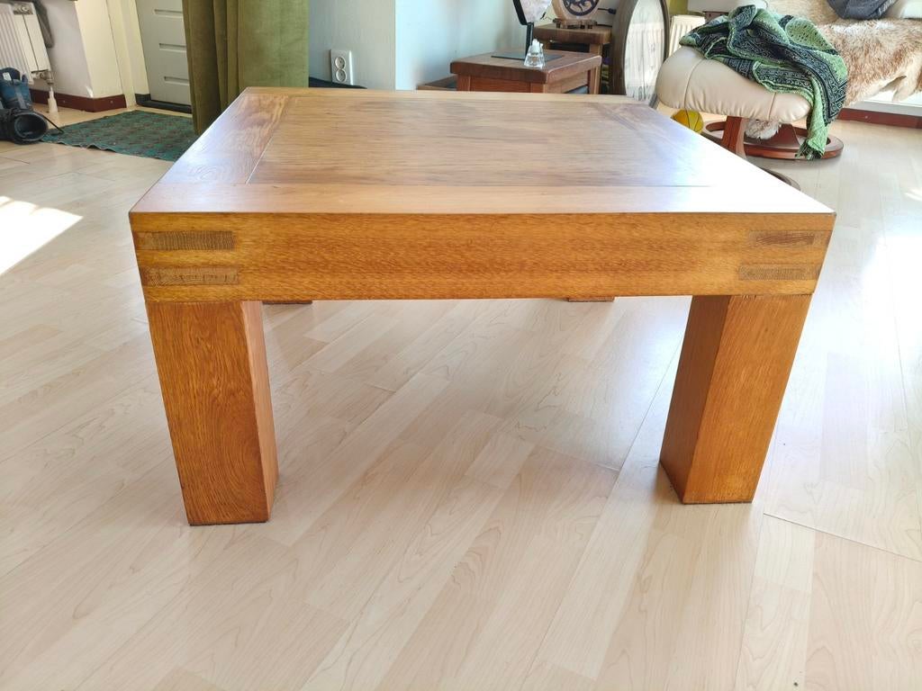 SALONTAFEL - TEAK, 50 tot 100 cm, Minder dan 50 cm, Rechthoekig, 50 tot 100 cm