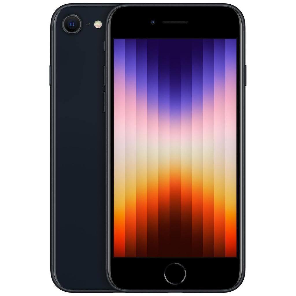 Apple iPhone SE 2022 - 64GB - Zwart, Zwart, Refurbished, Ophalen of Verzenden, 64 GB