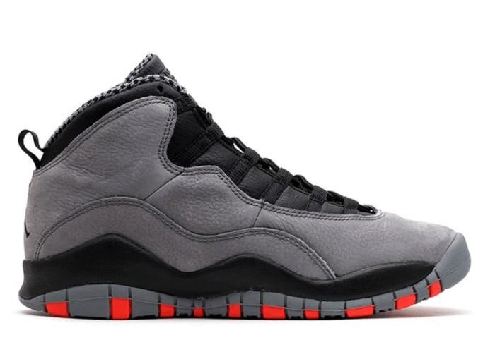 Nike Air Jordan 10, Retro Cool Grey, Maat 46. ZGAN, Overige kleuren, Sportschoenen, Ophalen of Verzenden, Zo goed als nieuw