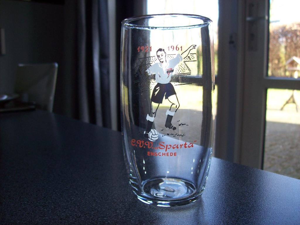 glas Grolsch Opel - CVV Sparta - HSC Bentelo- Twente Goor, Ophalen of Verzenden, Zo goed als nieuw, Overige typen