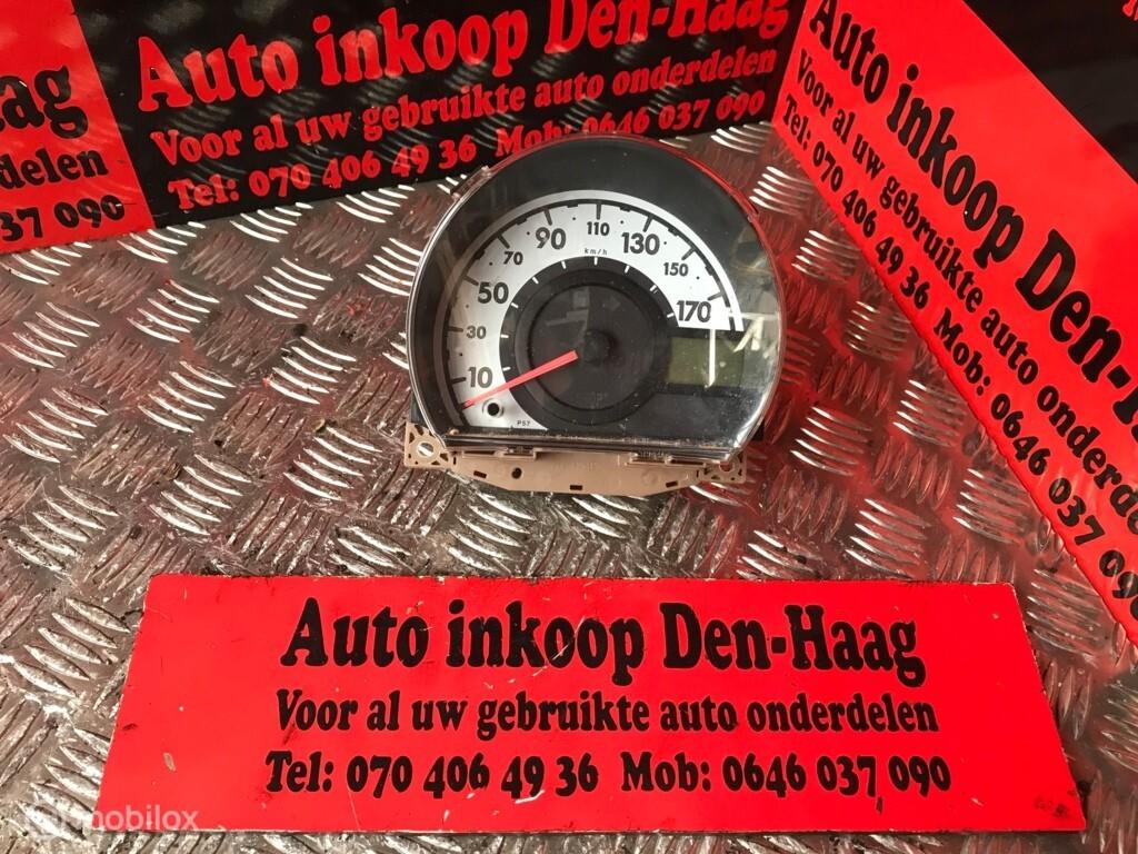 Toyota Aygo/107/C1 ('05-'14) 1.0 12V Tellerhuis / Km teller, Auto-onderdelen, Dashboard en Schakelaars, Gebruikt, Toyota, Ophalen of Verzenden