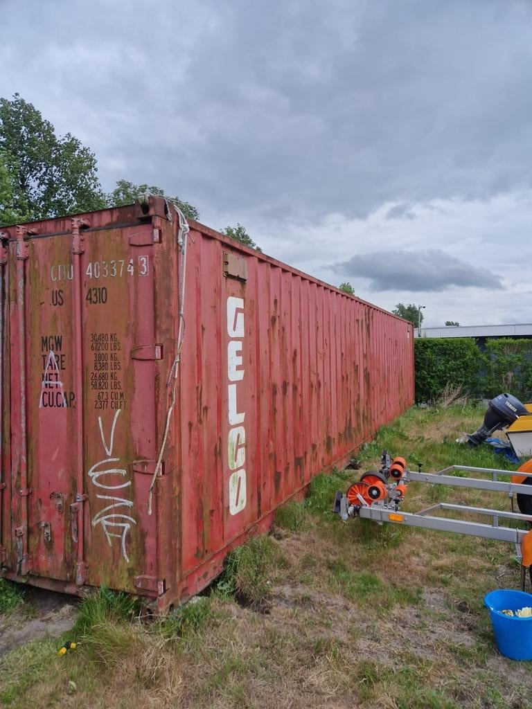 40 ft. Container, Ophalen