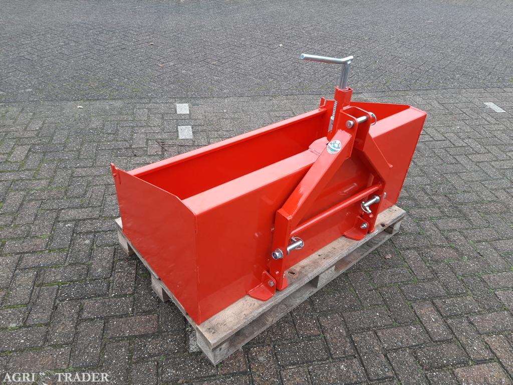 Boxer Agri TB 120L grondbak voor achter de mini trekker, Niet opgegeven, -, Niet opgegeven, Transport