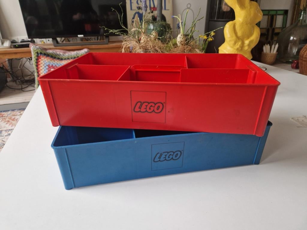 2  Vintage Lego / sorteerbakken uit de jaren 70, Ophalen