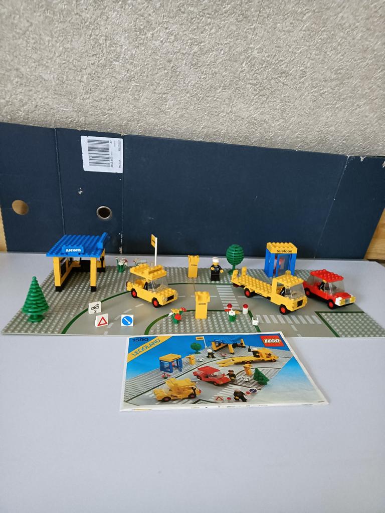 Lego ANWB set  nr 1590, Ophalen of Verzenden, Gebruikt, Complete set, Lego