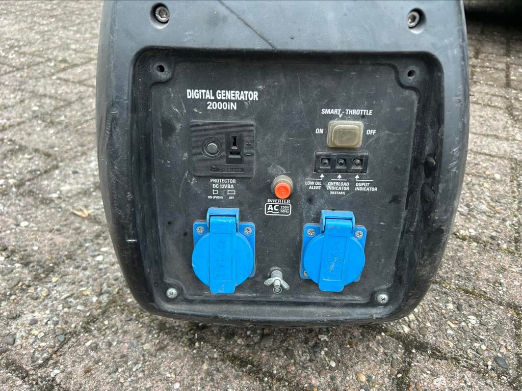 Goedwerkende aggregaat, Ophalen, Gebruikt, Benzine