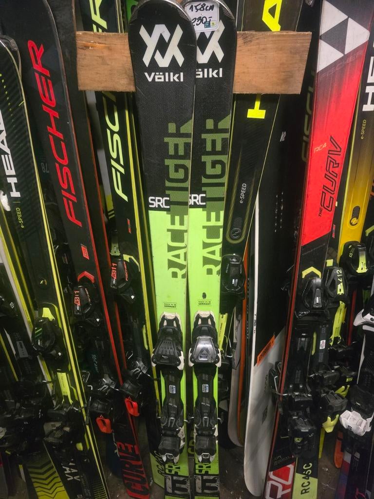 158cm VOLKL RACETIGER SRC GEVORDERD, Sport en Fitness, Skiën en Langlaufen, Zo goed als nieuw, Ski's, Skiën, Overige merken, Carve