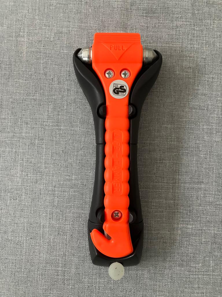 Life Hammer – Veiligheidshamer Oranje, Auto diversen, Auto-accessoires, Ophalen of Verzenden, Nieuw