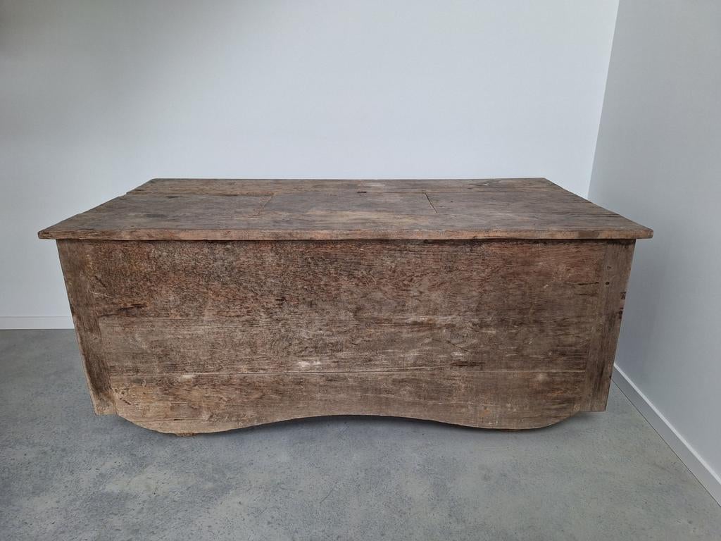 Geweldige oude grote tafel/bar/ kist!, Ophalen, 150 tot 200 cm, 100 tot 125 cm, 75 cm of meer