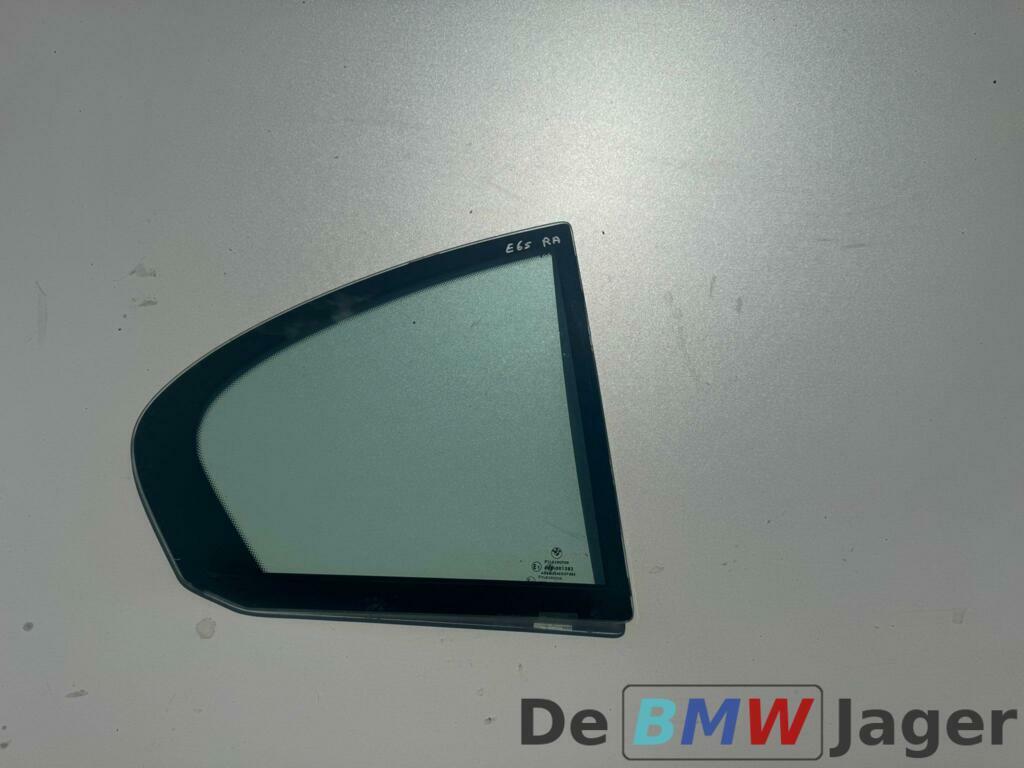 Zijruit rechts achter BMW 7-serie E65 E66 51358223814, Gebruikt, Ophalen of Verzenden, BMW, BMW