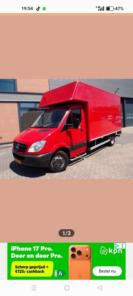 Gezocht bakwagen met dubbel lucht euro 6, Ophalen of Verzenden