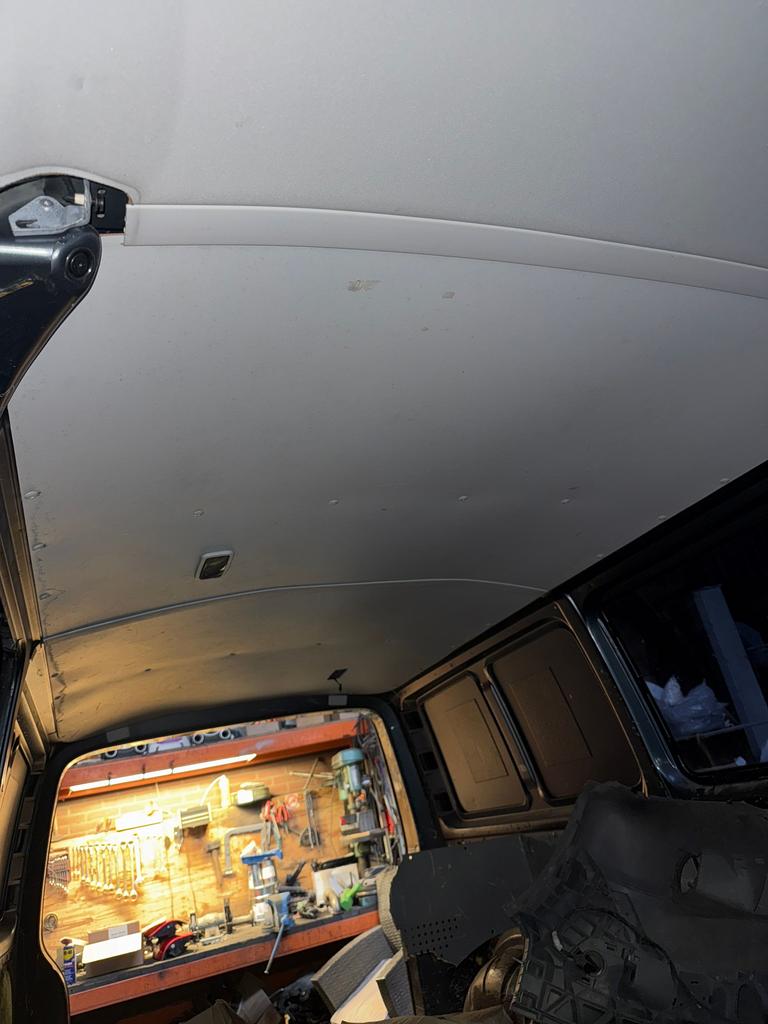 Volkswagen T5 hemel bekleding laadruimte L2, Auto-onderdelen, Interieur en Bekleding, Volkswagen, Gebruikt, Herkomst onderdeel bekend