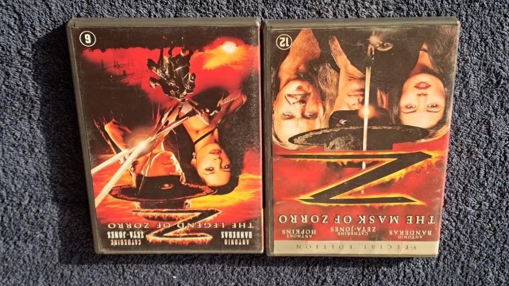 The Legend & Mask of Zorro "Anthony Hopkins, Antonio Bandera, Alle leeftijden, Ophalen of Verzenden, Zo goed als nieuw