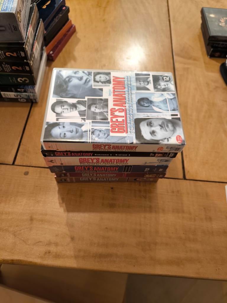Grey's Anatomy DVD Boxset - Seizoenen 1-6, Cd's en Dvd's, Dvd's | Tv en Series, Boxset, Drama, Ophalen of Verzenden, Zo goed als nieuw