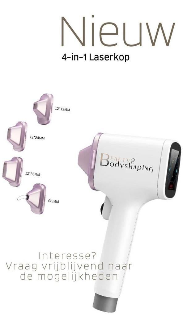 Royal Edition Diode ICE Laser Quattro-PRO, Ophalen of Verzenden, Nieuw, Scheren en Epileren